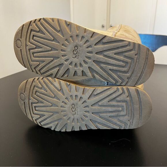 UGG Classic Sheerling Short Boot Bootie 6 - Picture 4 of 11